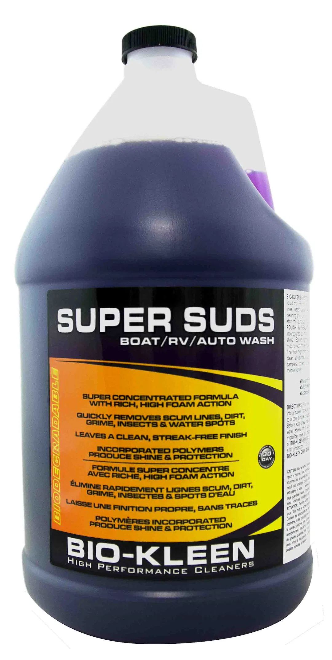M01109 – BIO-KLEEN RV Wash, For Removing Scum Lines/ Dirt/ Grime/ Insects And Water Spots 1 Gallon Jug Single